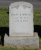 Harry T. Barnes tombstone at Mount Olivet Cemetery