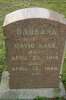 Barbara Enders Nace&#039;s tombstone